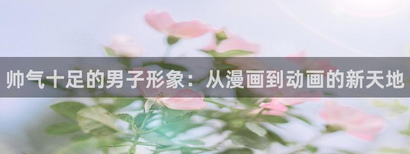 秋叶原动漫天堂：帅气十足的男子形象：从漫画到动画的新天地