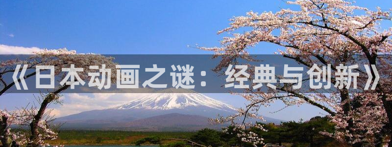 番剧推荐动漫天堂.：《日本动画之谜：经典与创新》